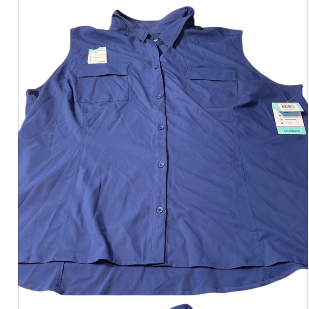 REEL LEGENDS Saltwater sleeveless shirt